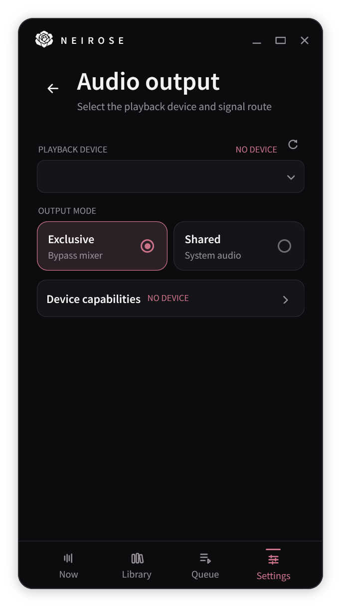 Exclusive, bypass mixer, selected